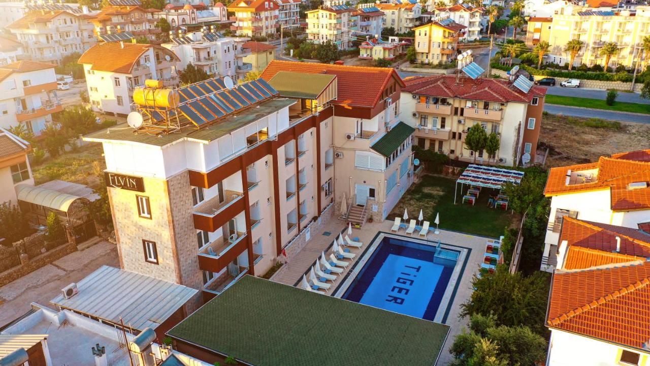 Elvin Otel Side Exterior foto